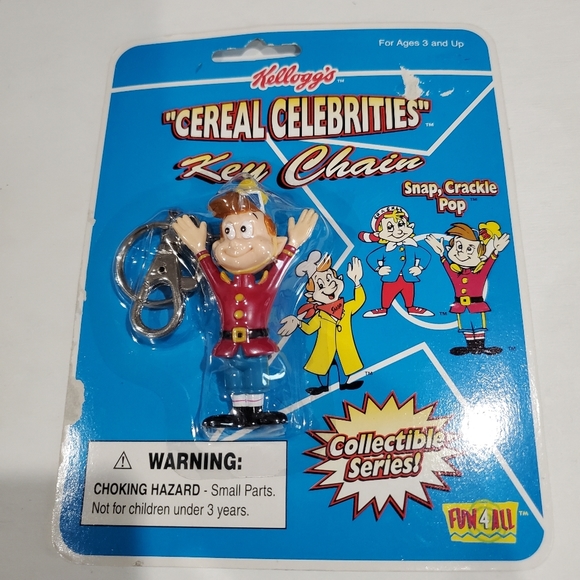 ❤️ Vintage Kellogg’s Cereal Keychain Ornaments and Fisher Price "Corn Popper" 👀 - Picture 9 of 14